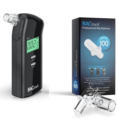 BACtrack S80 Breathalyzer with 100 Mouthpieces Bundle