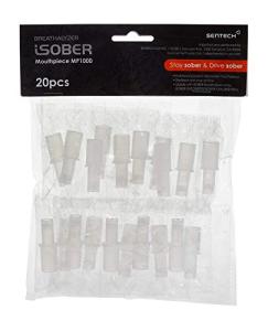iSOBER MP1000 20-Pack Breathalyzer Mouthpieces