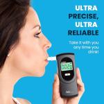 BACtrack Element Breathalyzer with 20 Mouthpieces