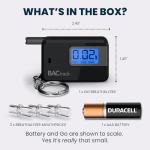 BACtrack Go Keychain Breathalyzer - Black (2 Pack)