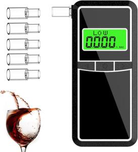 Portable Professional Alcohol Breathalyzer with Accurate Readings