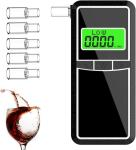 Portable Professional Alcohol Breathalyzer with Accurate Readings