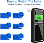 Portable Professional Alcohol Breathalyzer with Accurate Readings