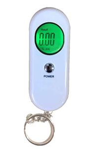 Portable Keychain Breathalyzer with LCD Display