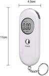 Portable Keychain Breathalyzer with LCD Display