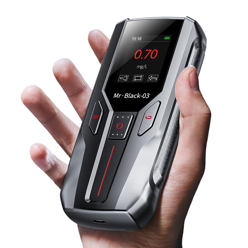 LCD Professional-Grade Portable Breathalyzer for Personal Use