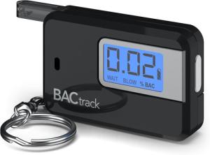 BACtrack Go Pocket Breathalyzer Keychain (Black)