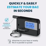 BACtrack Go Pocket Breathalyzer Keychain (Black)
