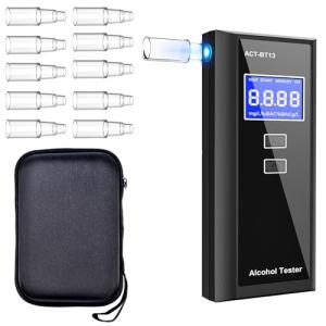 Amzeth High-Accuracy Breathalyzer with LCD Display