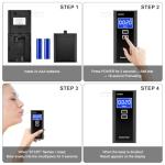 Amzeth High-Accuracy Breathalyzer with LCD Display