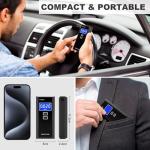 Amzeth High-Accuracy Breathalyzer with LCD Display