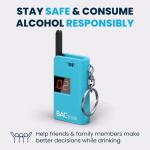 BACtrack Keychain Portable Breathalyzer – Blue