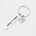 Yoga Breath Reminder Keychain for Mindful Living