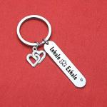Yoga Breath Reminder Keychain for Mindful Living