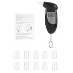 Portable Digital Breathalyzer with LCD Screen and Mouthpieces