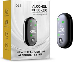 Portable No Contact Alcohol Breathalyzer - Breath Guard Buddy