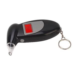 Portable Alcohol Breathalyzer with Audible Alert and 5 Mouthpieces