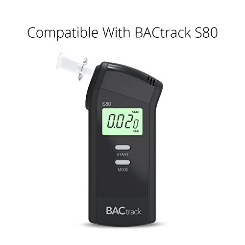 Professional BACtrack S80 Breathalyzer with FDA Cleared Mouthpieces