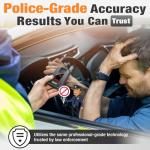 Diowner Rechargeable Police-Grade Breathalyzer with LCD Display