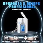 Keychain Alcohol Breathalyzer - Professional Grade Tester
