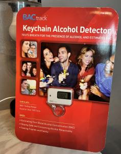 Keychain Breathalyzer for Accurate BAC Testing