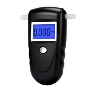 Digital Breathalyzer - Portable Alcohol Tester with 10 Mouthpieces