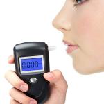 Digital Breathalyzer - Portable Alcohol Tester with 10 Mouthpieces