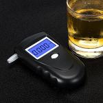 Digital Breathalyzer - Portable Alcohol Tester with 10 Mouthpieces