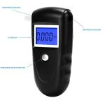 Digital Breathalyzer - Portable Alcohol Tester with 10 Mouthpieces