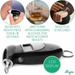 Keychain Portable Breathalyzer with Professional Accuracy