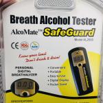 AlcoMate SafeGuard AL2500 Digital Breath Alcohol Tester