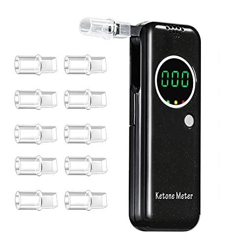 High Accuracy Ketone Breath Analyzer with 10 Mouthpieces