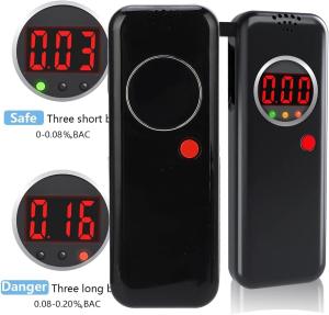 Professional Breathalyzer Kit with 10 Mouthpieces