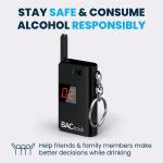 BACtrack Keychain Breathalyzer – Ultra-Portable Alcohol Tester