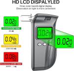 Portable Professional Breathalyzer with LCD Display