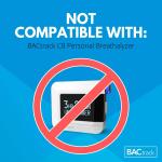 Smartphone Breathalyzer Mouthpieces - 50 Count Pack