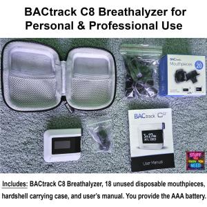C8 Breathalyzer | Accurate and Smartphone-Enabled