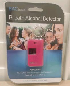 Pink BACtrack Keychain Breathalyzer | Portable Alcohol Tester
