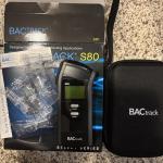 BacTrack S80 Digital Breathalyzer with Test Tips