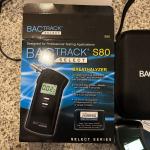 BacTrack S80 Digital Breathalyzer with Test Tips