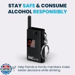 BACtrack Keychain Breathalyzer - Ultra-Portable & Compact
