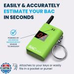 BACtrack Keychain Breathalyzer - 2 Pack Green