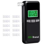 Portable Professional Alcohol Breathalyzer with 10 Mouthpieces