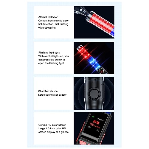 Portable Contactless Breathalyzer Tester for Home, Party, Professional