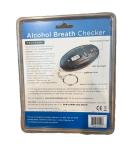 Keychain Breathalyzer with Timer and LED Light