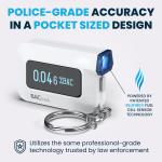 C6 Keychain Breathalyzer | Accurate and Compact
