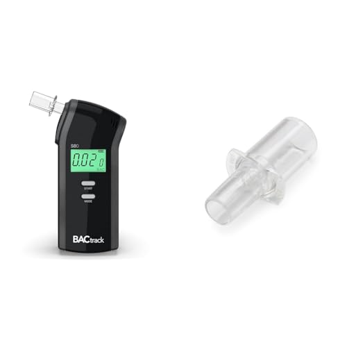 Professional BACtrack S80 Breathalyzer with FDA Cleared Mouthpieces