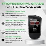 FDA Cleared Portable Breathalyzer with LED Display