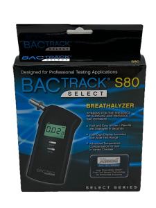 BACtrack S80 Portable Professional Breathalyzer Black