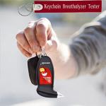 GREENWON Portable Keychain Alcohol Breathalyzer with Alert